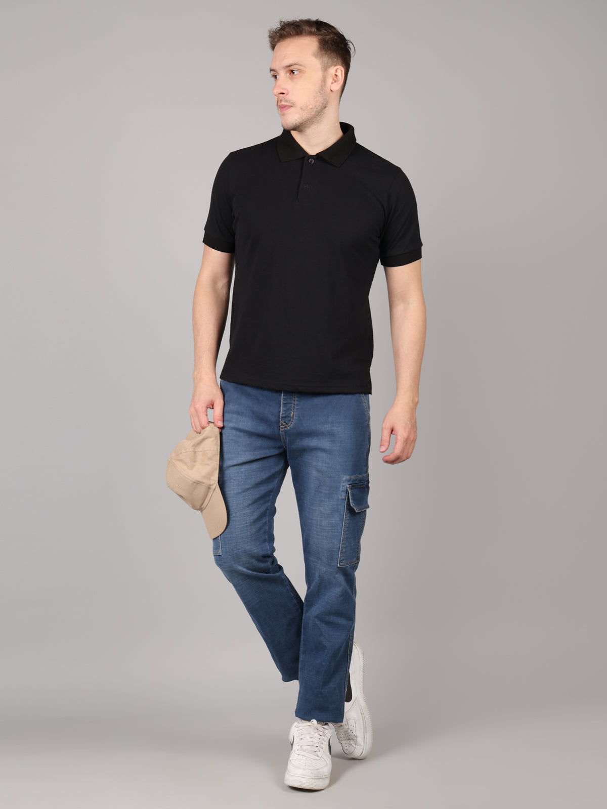 Black Polo Tshirt