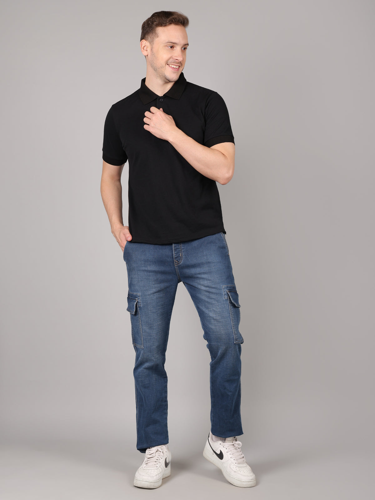 Black Polo Tshirt