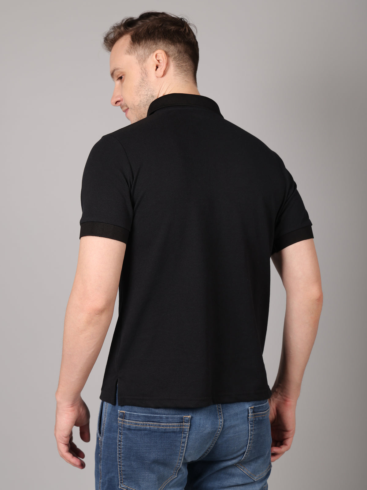 Black Polo Tshirt