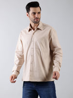 Urban Trendy Solid Cotton Shirt