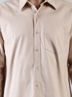 Urban Trendy Solid Cotton Shirt