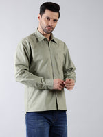 Relaxed Fit Solid Summer Shirt