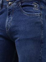 Men's Mid Rise Slim Fit Stretchable Jeans