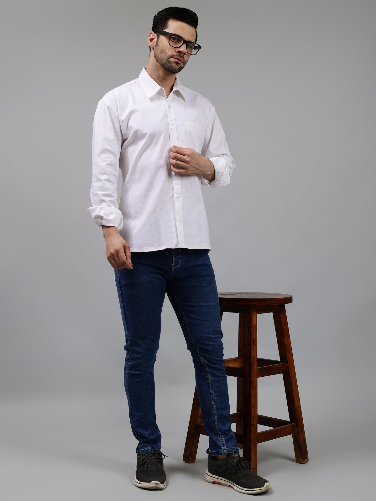 Men's Mid Rise Slim Fit Stretchable Jeans