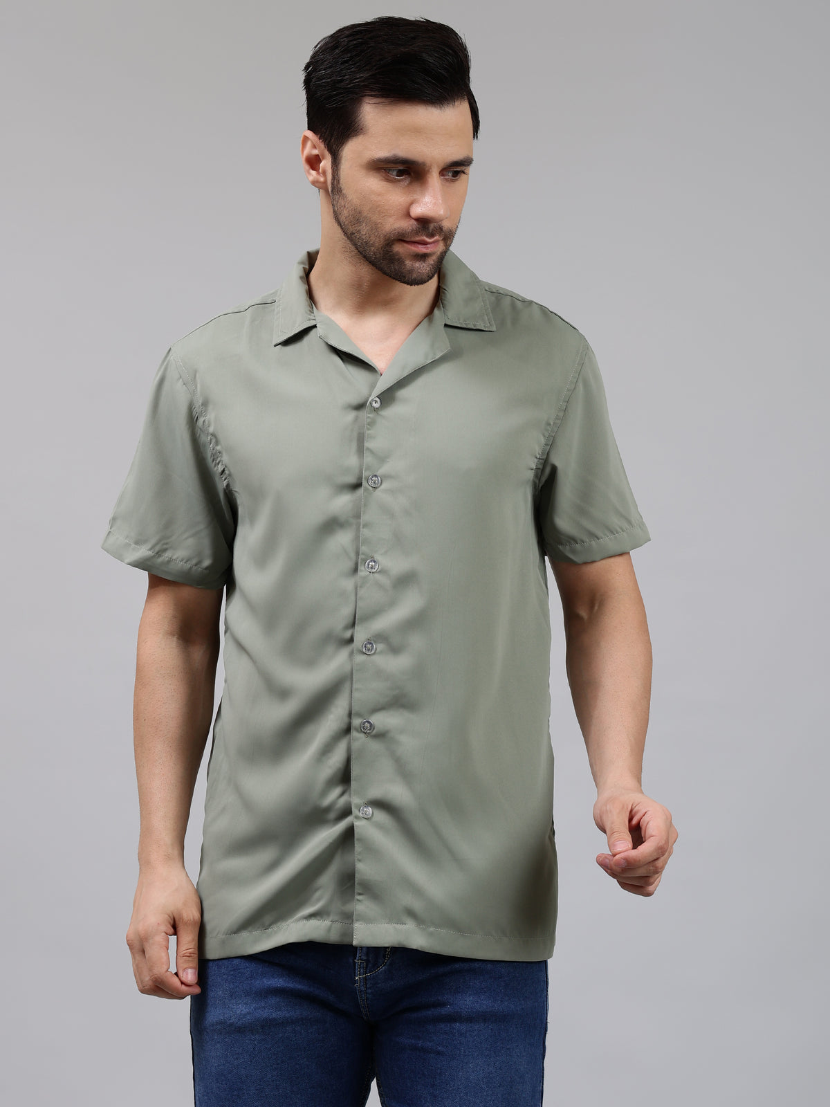 Chambray Slim Fit Shirt