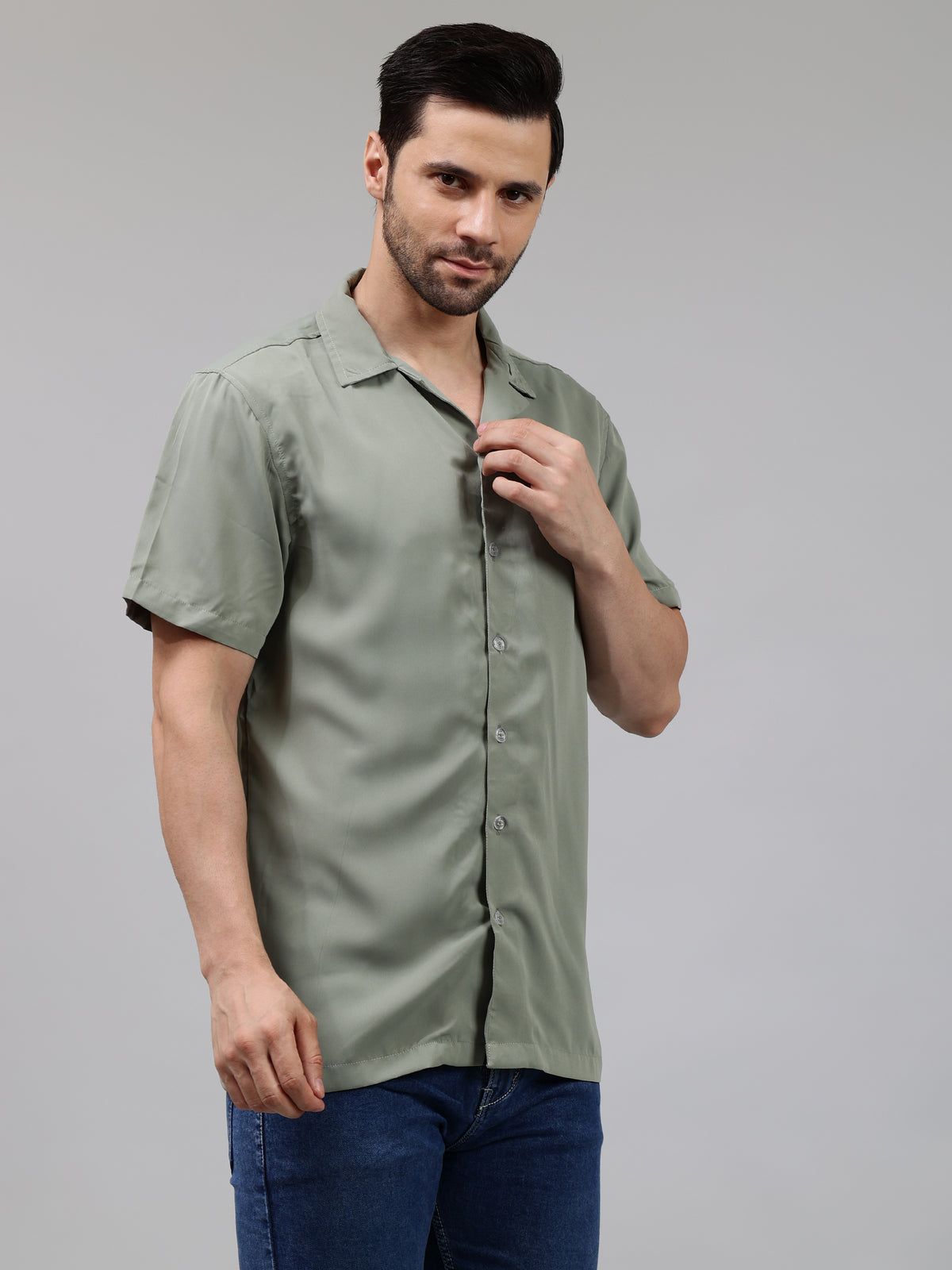 Chambray Slim Fit Shirt