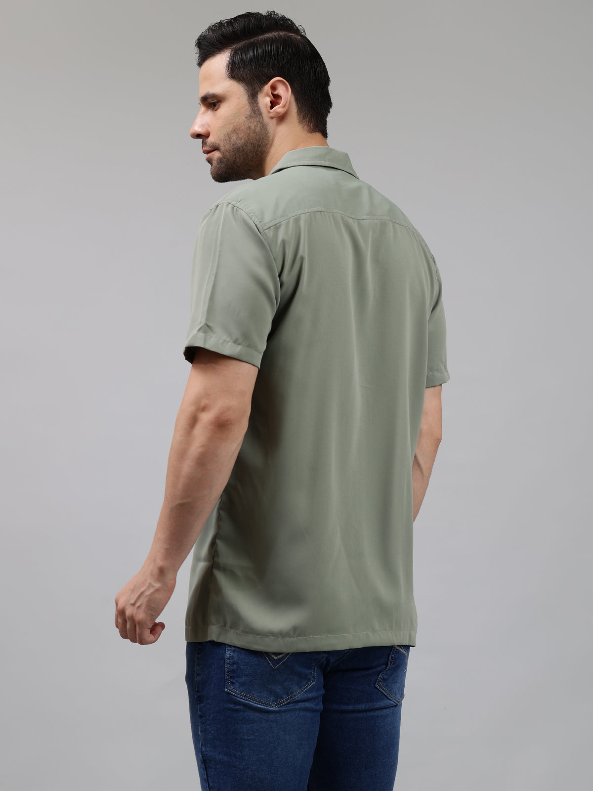 Chambray Slim Fit Shirt