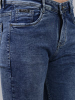 Dark Wash Stretch Denim Men's Jeans