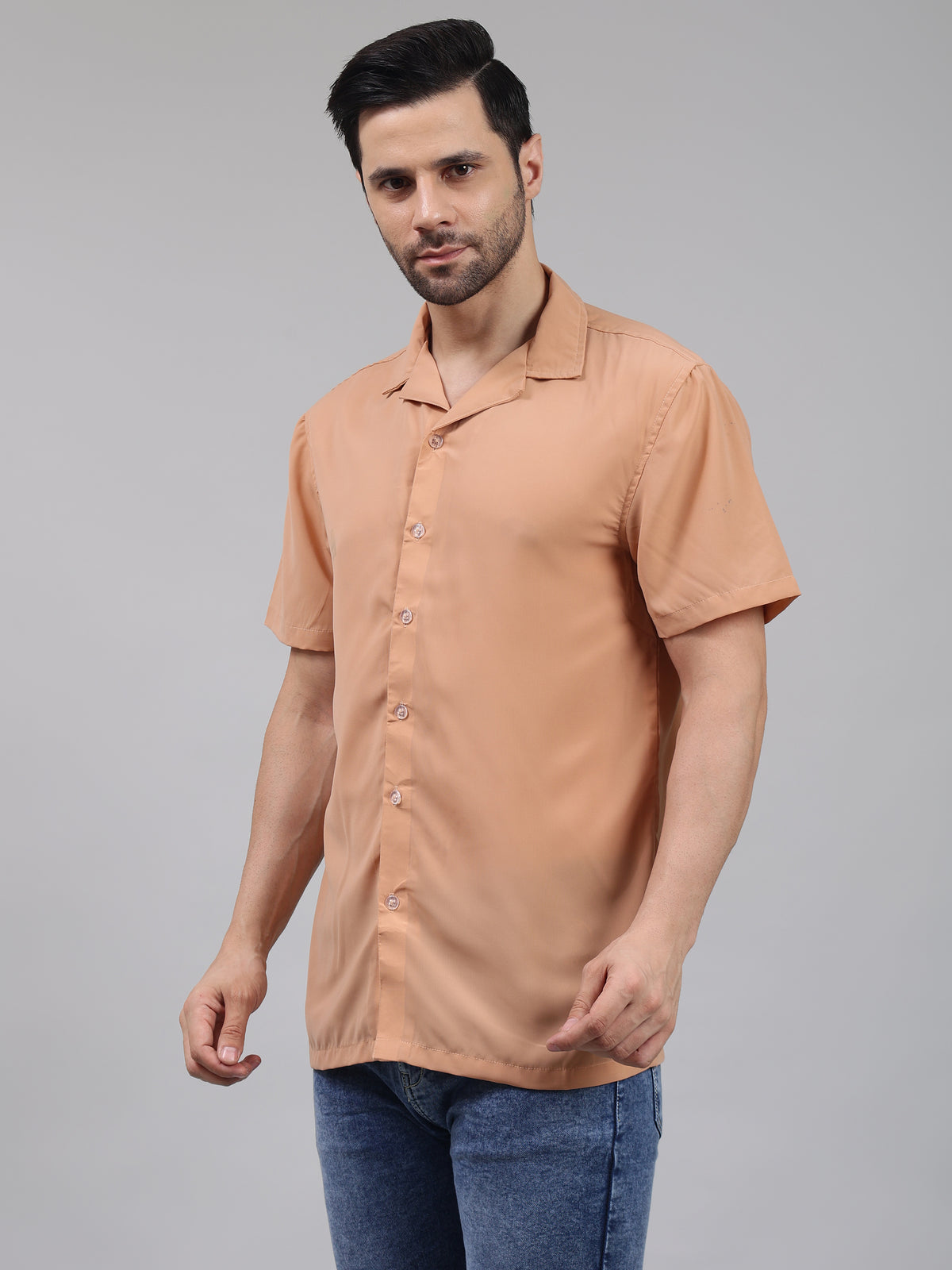 Casual Solid Color Shirt