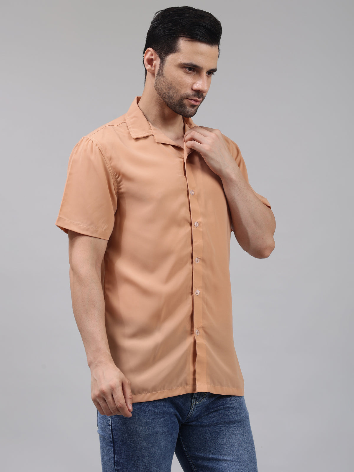 Casual Solid Color Shirt