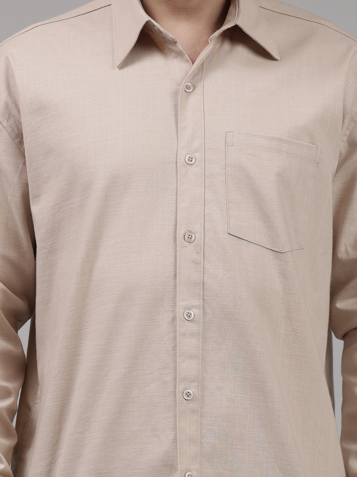 Classic Slim Fit Solid Formal Shirt