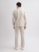 Beige Breeze Linen Co-ord Set