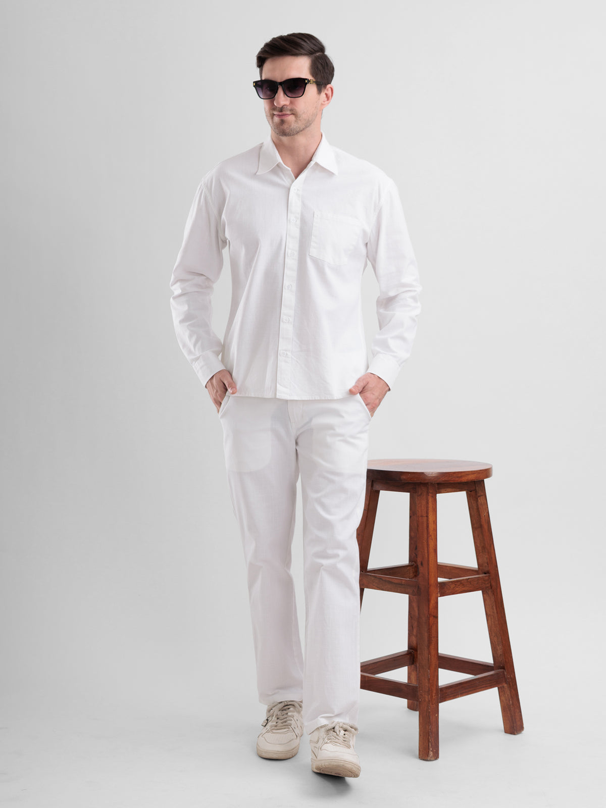 White Haven Linen Co-ord Set