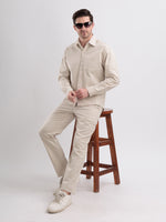 Beige Breeze Linen Co-ord Set