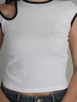 Boho Charm Solid Crop Top