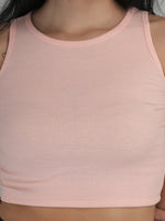 Pastel Dream Solid Crop Top