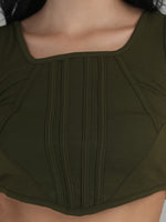 Summer Splash Solid Crop Top