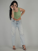 Fresh Appeal Solid Crop Top