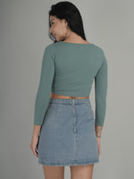 Soft Elegance Solid Crop Top