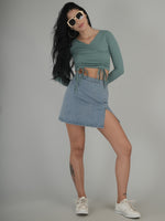 Soft Elegance Solid Crop Top