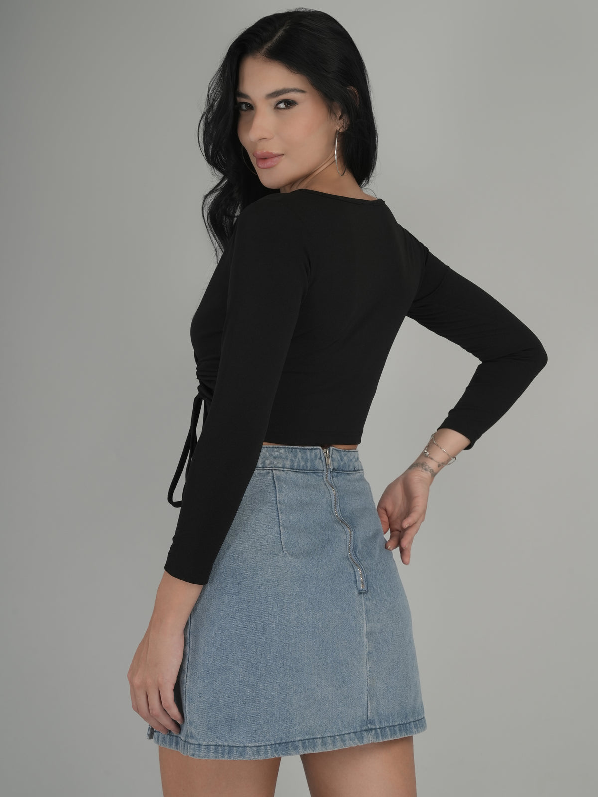 Urban Play Solid Crop Top