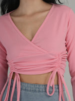 Color Pop Solid Crop Top