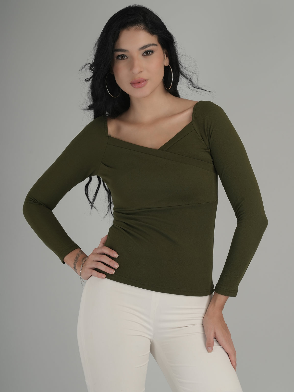 Chill Mode Solid Crop Top