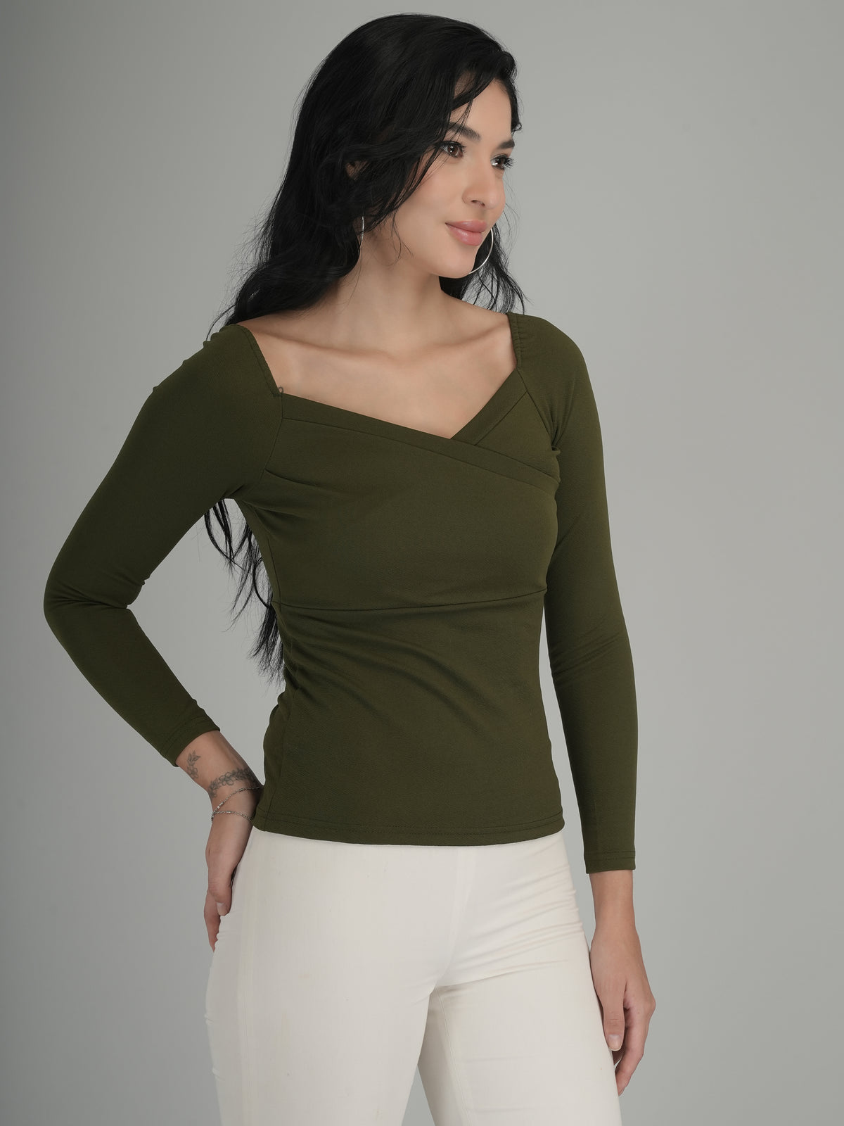 Chill Mode Solid Crop Top