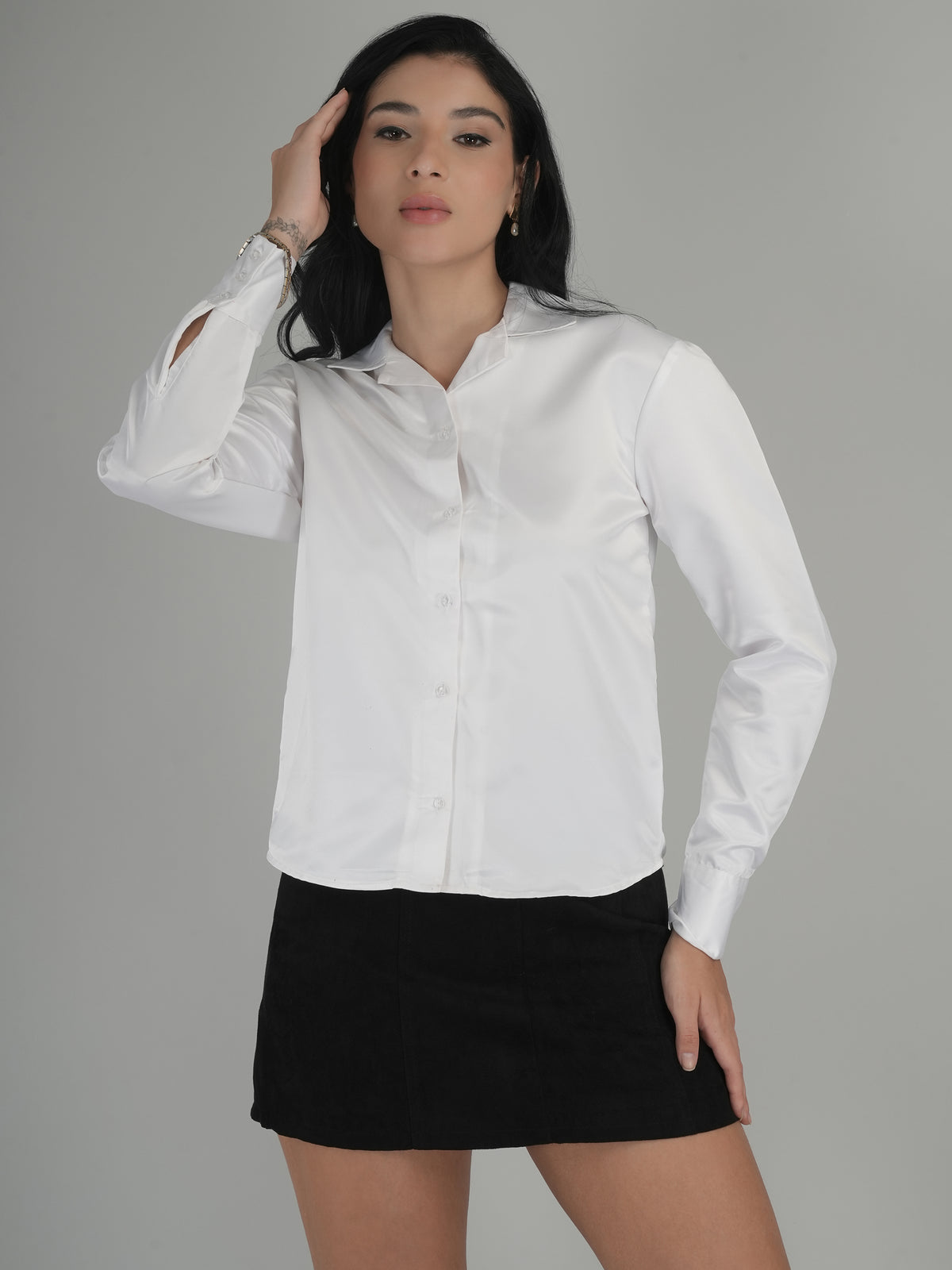 Effortless Style Solid Shirt