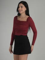 Soft Layers Solid Crop Top