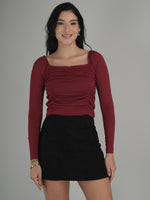 Soft Layers Solid Crop Top