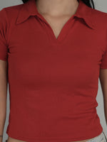 Summer Radiance Solid Crop Top