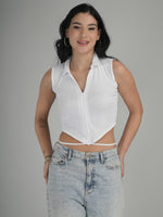 Soft Whisper Solid Crop Top
