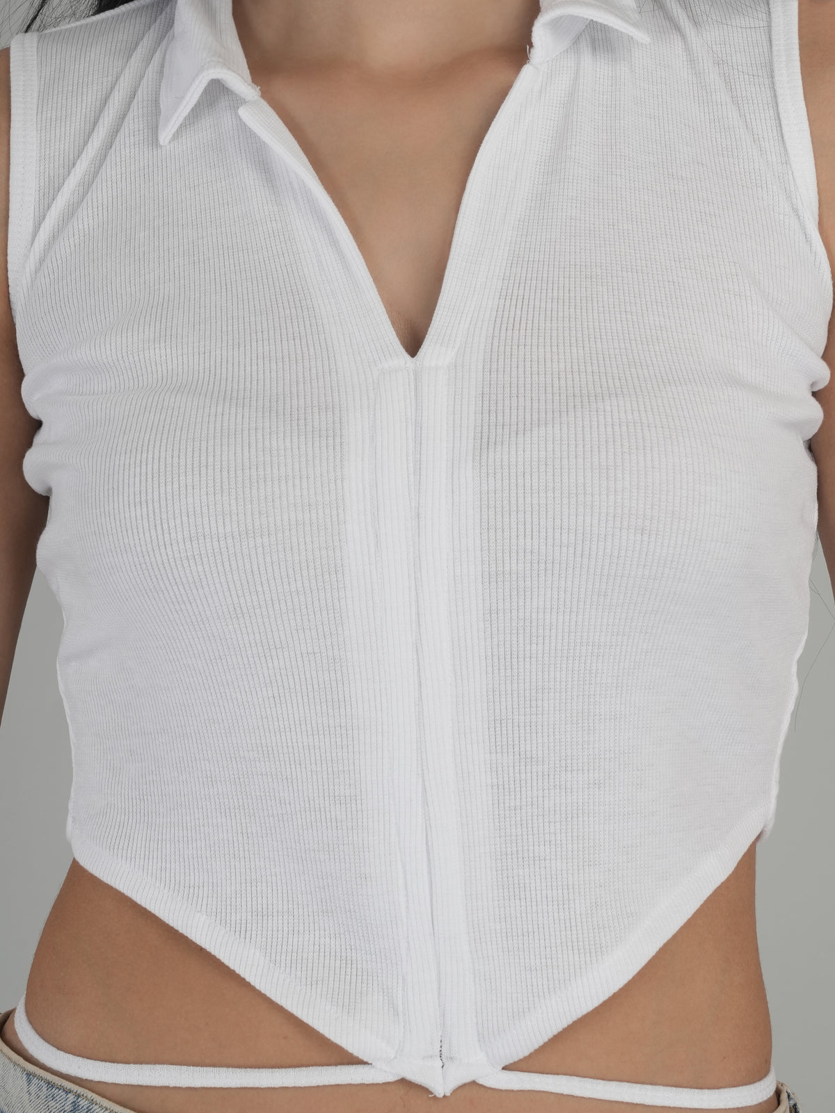 Soft Whisper Solid Crop Top