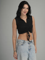 Fresh Air Solid Crop Top