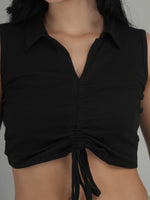 Fresh Air Solid Crop Top