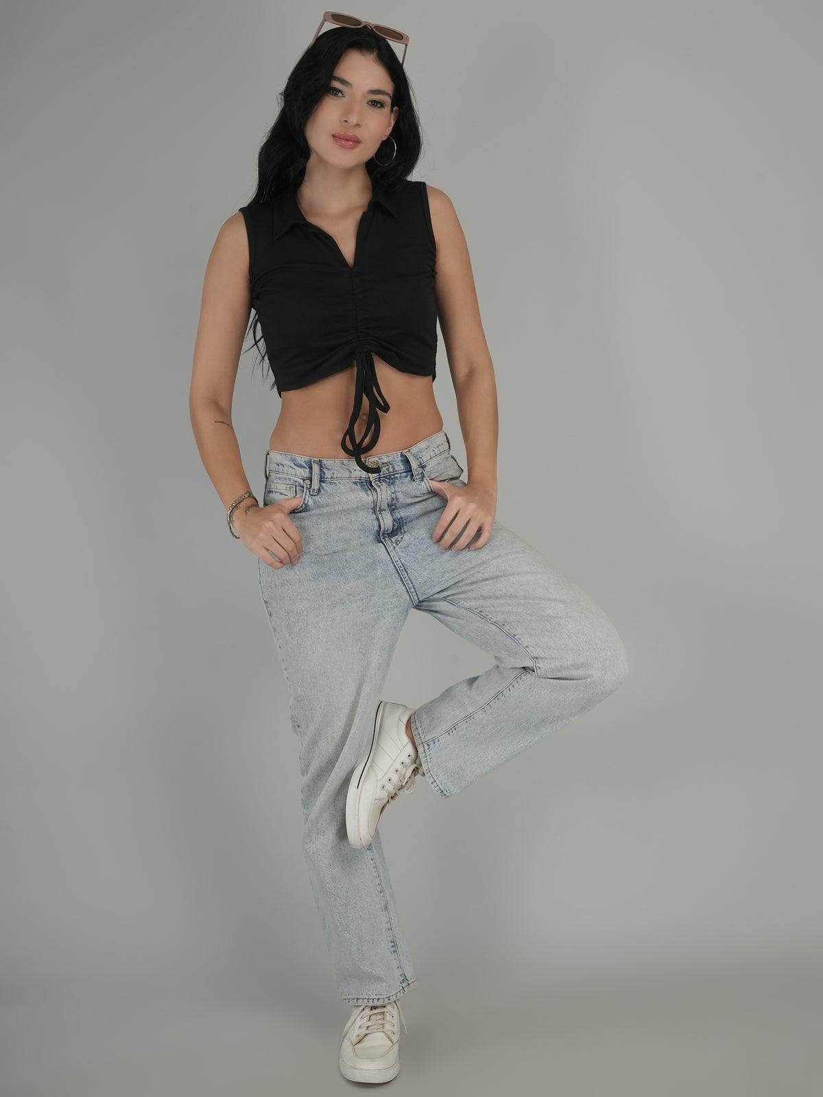 Fresh Air Solid Crop Top