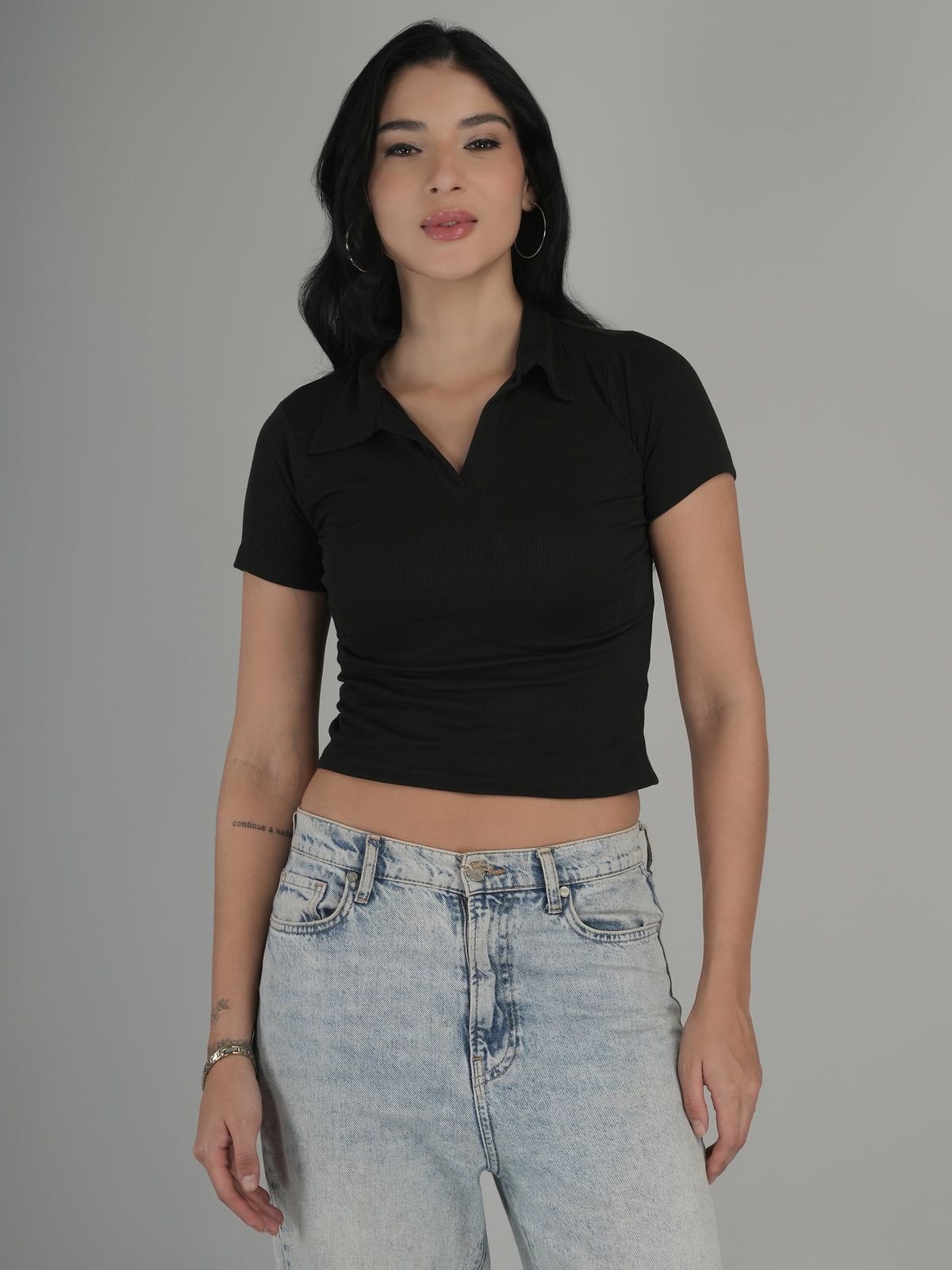 Effortless Everyday Solid Crop Top