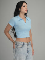 Relaxed Radiance Solid Crop Top