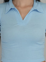 Relaxed Radiance Solid Crop Top