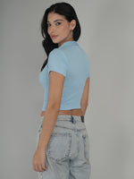 Relaxed Radiance Solid Crop Top