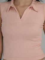 Bright Energy Solid Crop Top