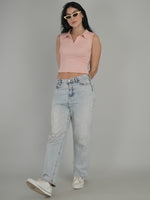 Bright Energy Solid Crop Top