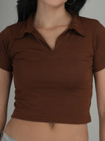 Urban Chic Solid Crop Top