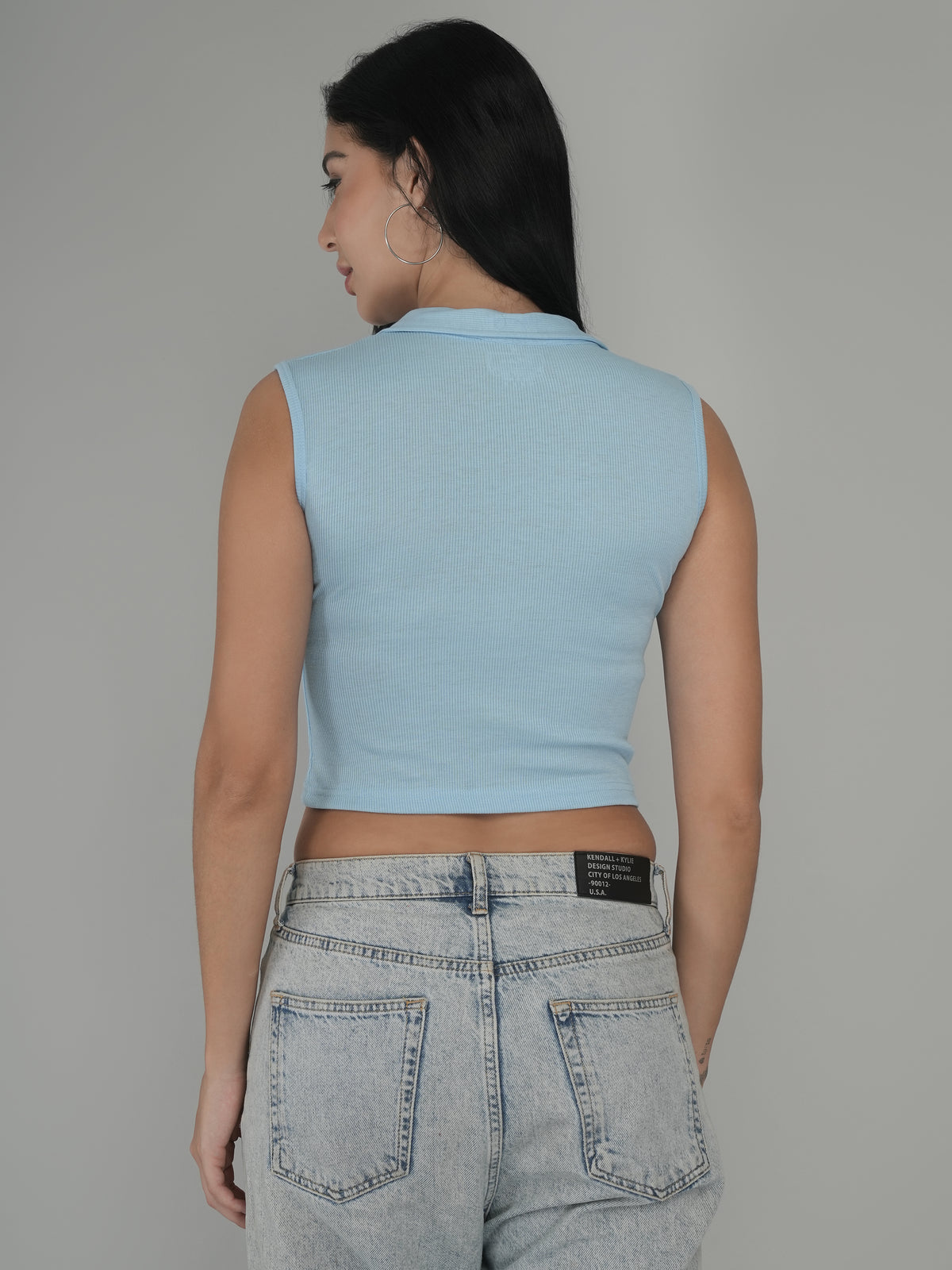 Essential Cotton Solid Crop Top