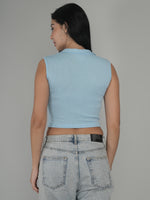 Essential Cotton Solid Crop Top