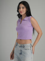 Minimalist Solid Crop Top