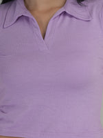 Minimalist Solid Crop Top