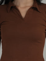 Bold Statement Solid Crop Top