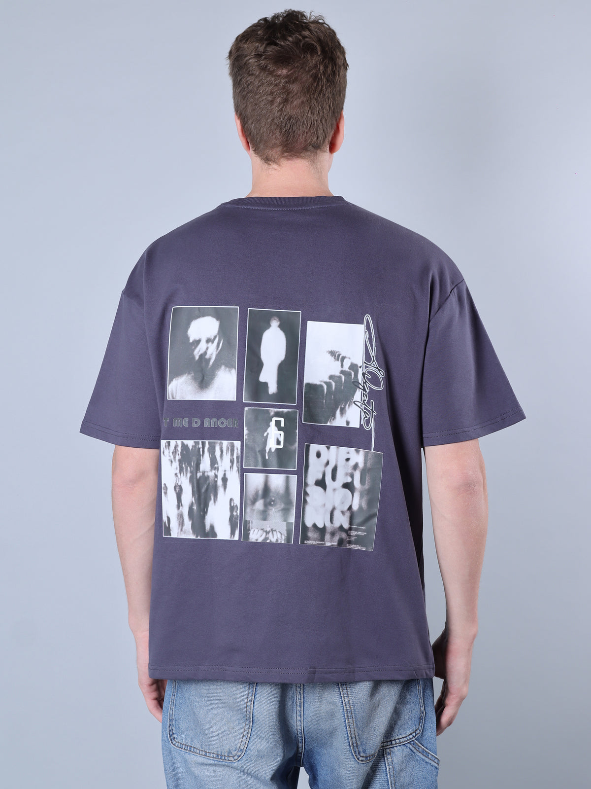 Midnight Echo – Men’s Dark Grey T-Shirt